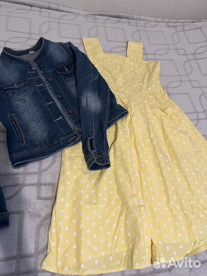 Платье в горох