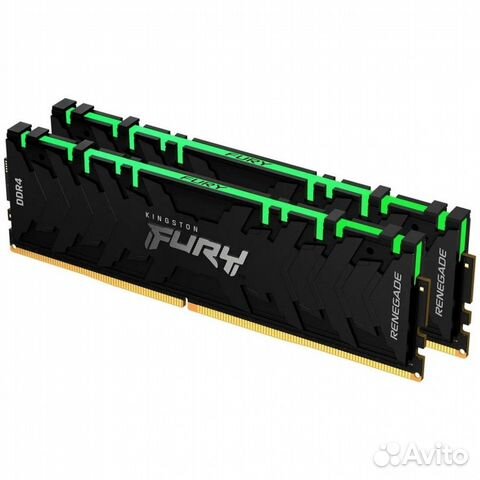 64Gb 3600 Kingston fury renegade (KF436C18rbak2/64