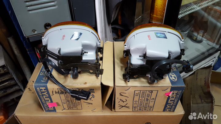 Противотуманная фара hyundai accent 91-96