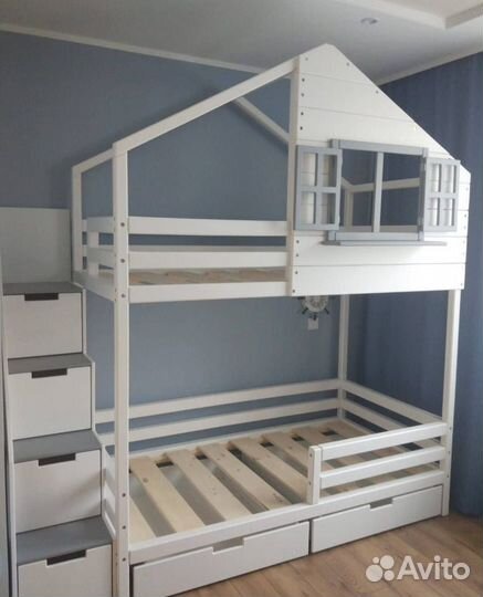 Кровать домик 2-8