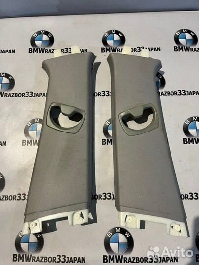 Обшивка средней стойки Bmw E90 седан N46B20 2009