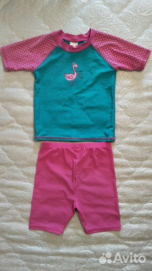 Костюм пляжный на девочку 98 104