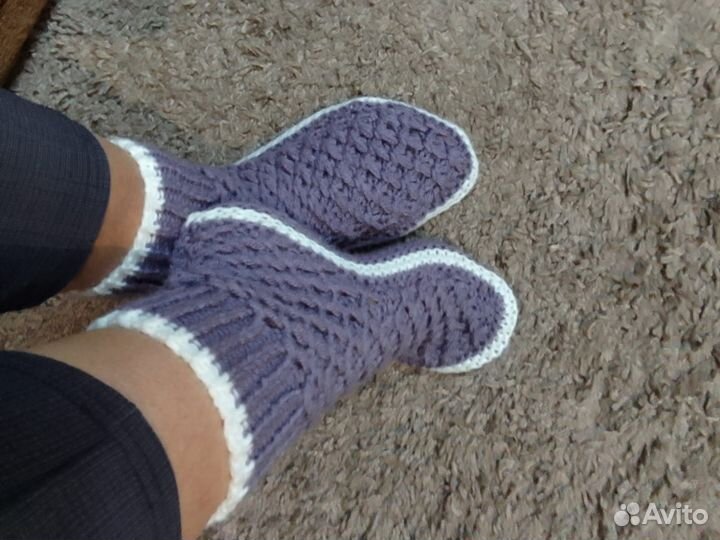 Носки вязаные ручной работы