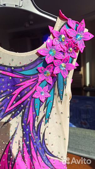 Купальник для художественной гимнастики р. 134-140