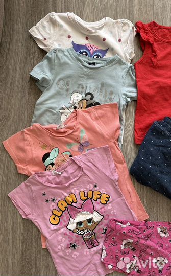 Вещи пакетом на девочку 98