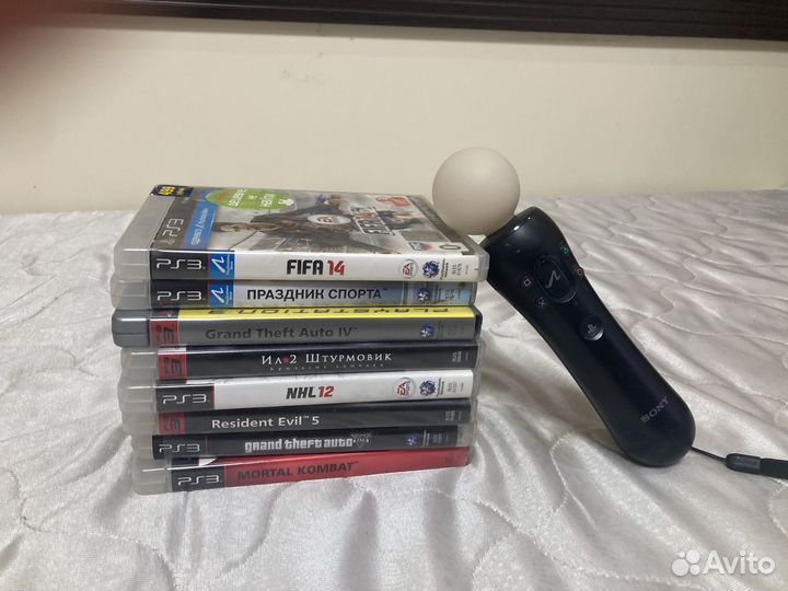 Игровая приставка ps3 с играми