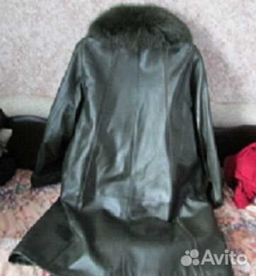 Кожаное пальто