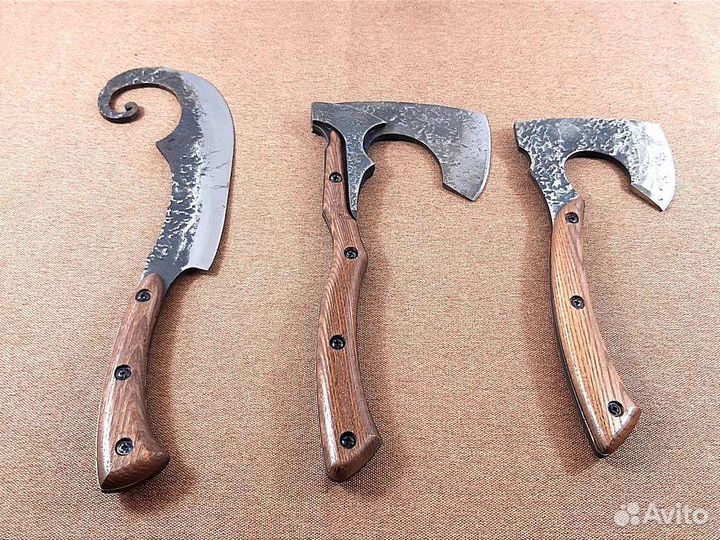 Топор кованный, тяпка кованная ручная работа