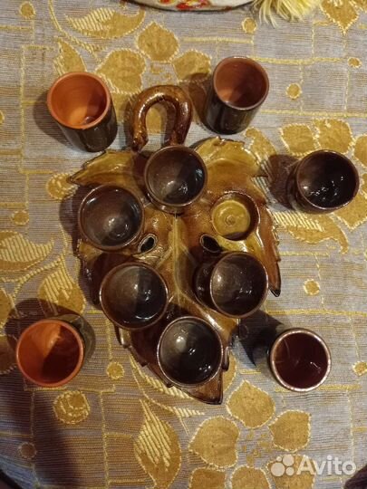 Набор керамических рюмок