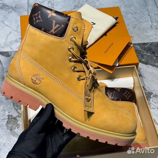 Timberland & Louis Vuitton ботинки коллаборация