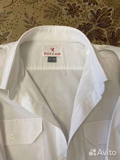 Мужская рубашка белая