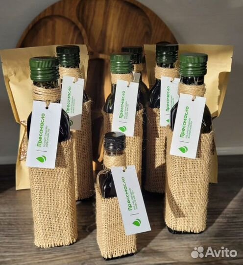 Сыродавленое льняное масло под заказ