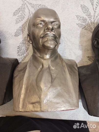 Бюст Ленина металл скульптор геворкян большой