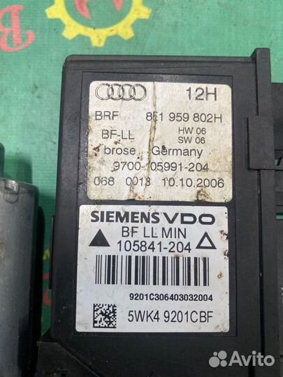 Моторчик стеклоподъемника передний правый Audi A4