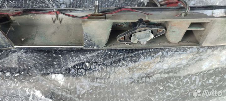 Накладка багажника внешняя хромированная