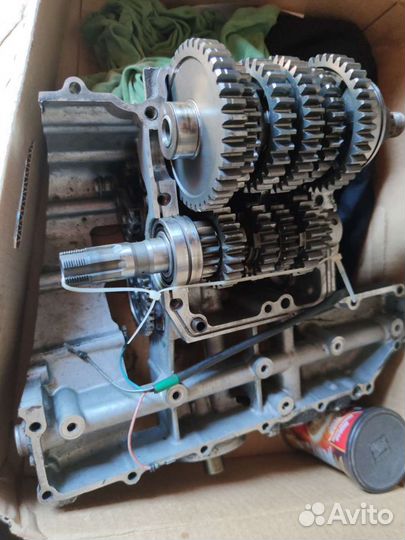 Suzuki gsx-r 750 картер кпп, К4, K5, K6