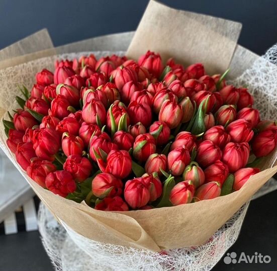 Тюльпаны доставка букетов по Москве