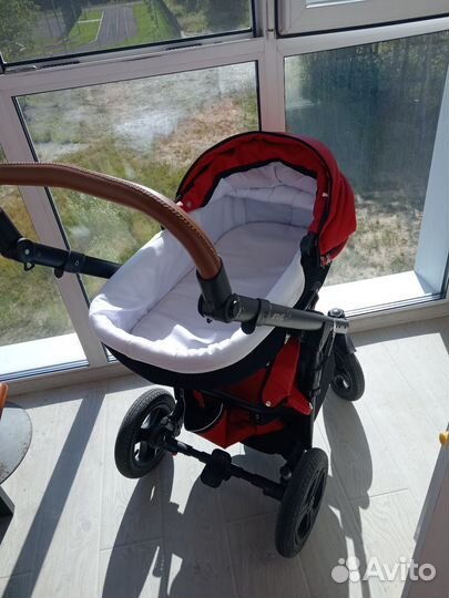 Детские коляски 2 в 1 с большими колесами