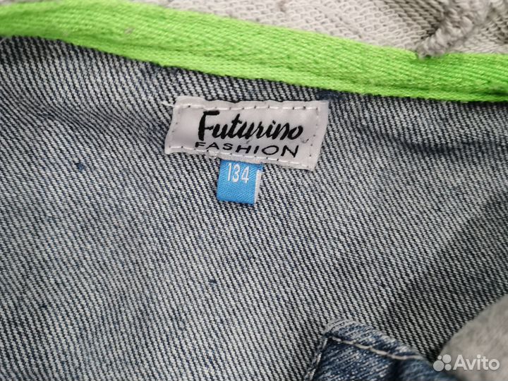 Джинсовая куртка для мальчика 134