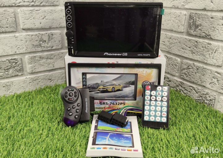 Магнитола pioneer ok GRS 7632 P5 2din с сенсором