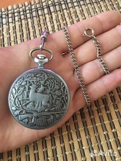 Карманные часы молния СССР