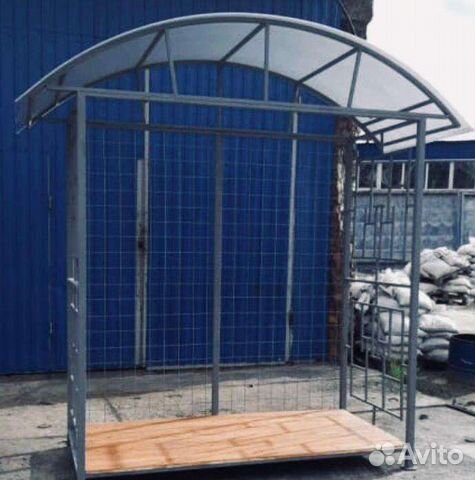 Дровница уличная