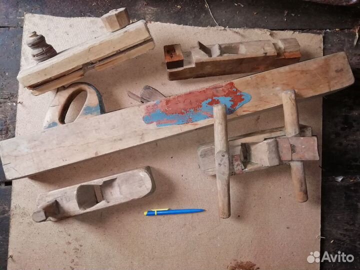 Рубанки старинные