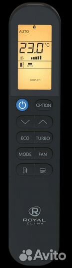 Кондиционер чёрный сплит система