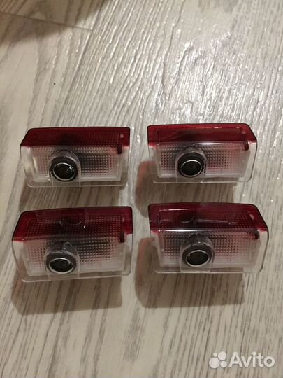 Новая 3Д подсветка с логотипом для Mercedes Benz