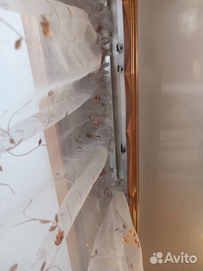 Карнизы с тюлью бу