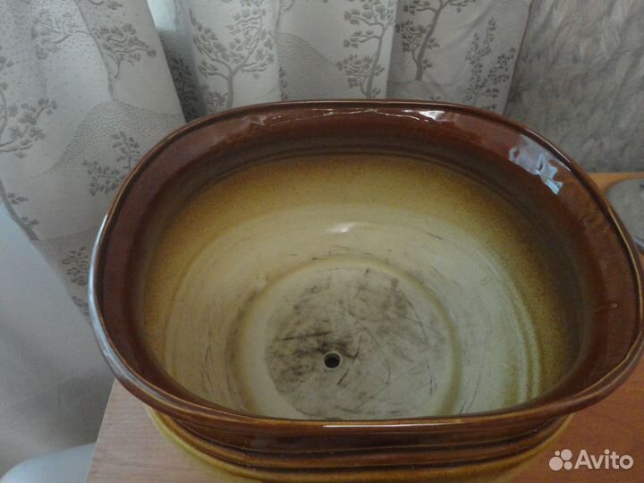 Керамические горшки для цветов. Напольные