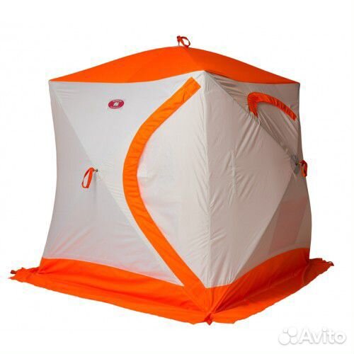 Палатка зимняя медведь куб 2 утепленная