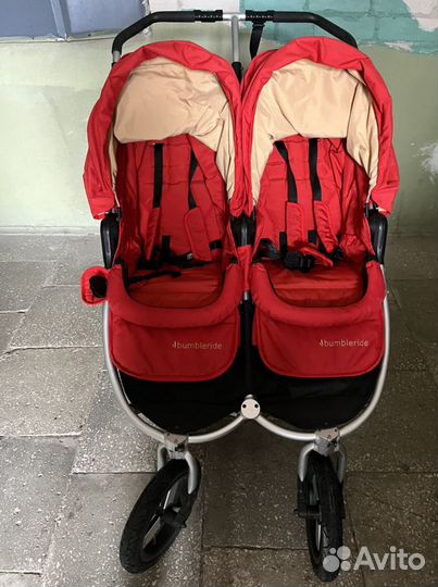 Bumbleride Indie Twin коляска для двойни