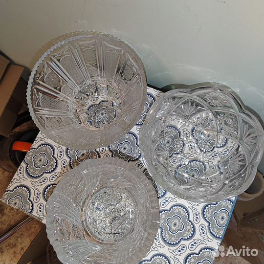 Ваза хрустальная СССР