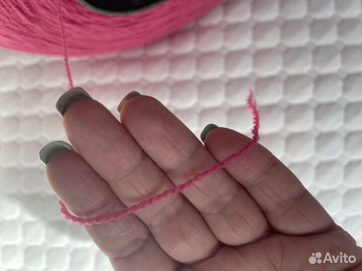 Пряжа для вязания на бобине