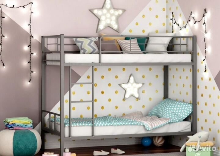 Детская кровать двухъярусная