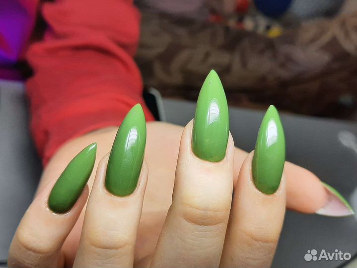 Наращивание ногтей, шеллак, педикюр