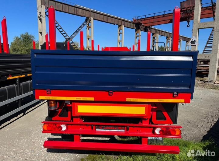 Полуприцеп бортовой Политранс ТСП 94171, 2024