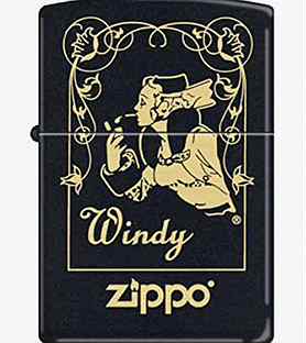 Зажигалка Zippo Windy in Window black matte