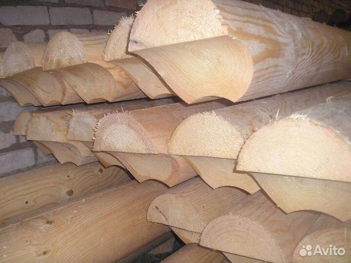 Оцилиндрованное бревно