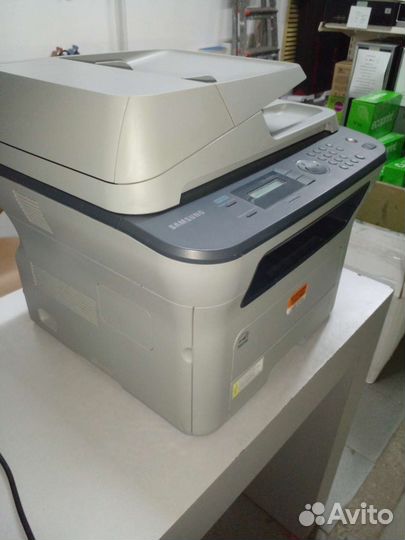 Мфу лазерное Samsung4824fn+картридж