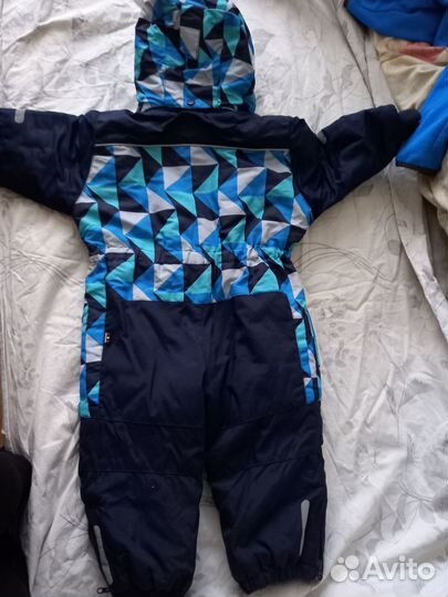 Комбинезон зимний детский для мальчика 92 размер