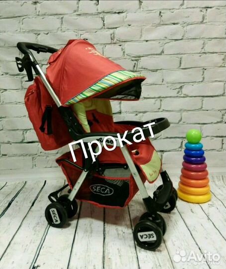 Коляска прогулочная seca aero