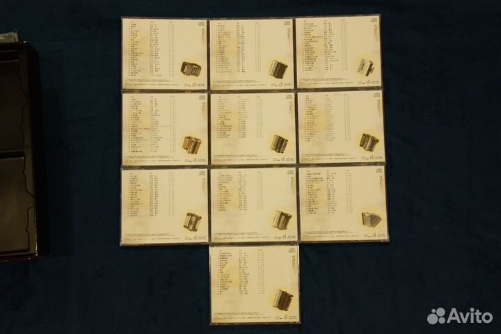 CD THE accordion cafe комплект 10 шт