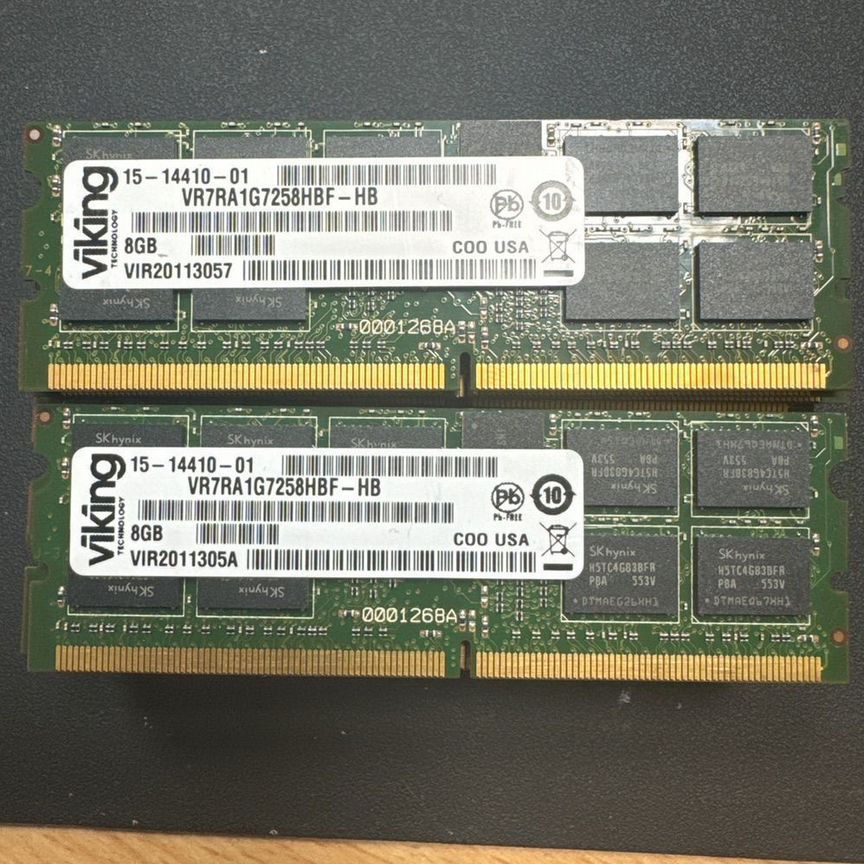 [15-14410-01] Cisco Mini Dimm 8 Gb 1600 Mhz (Viking) 15-14410-01