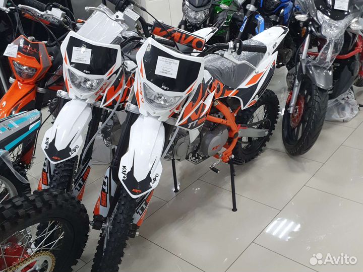 Питбайк kayo basic TT 125ем KRZ 17/14