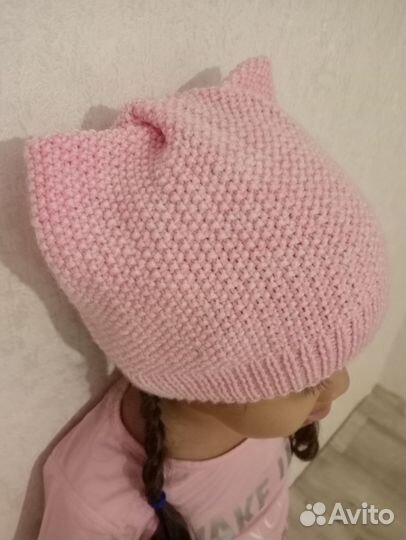Шапка вязаная детская