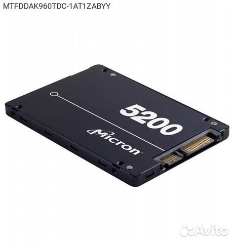 Mtfddak960TDC-1AT1zabyy, Диск SSD Micron 5200 ECO
