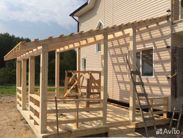 Строительство и реконструкция домов дач бань