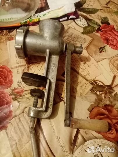 Мясорубка ручная сср